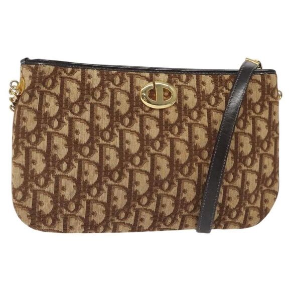 Pre Loved dior Women Brown Shoulder Bags - Picture 1 of 8